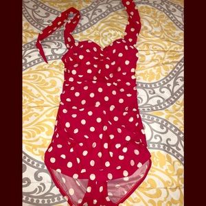 Vintage inspired swim suit